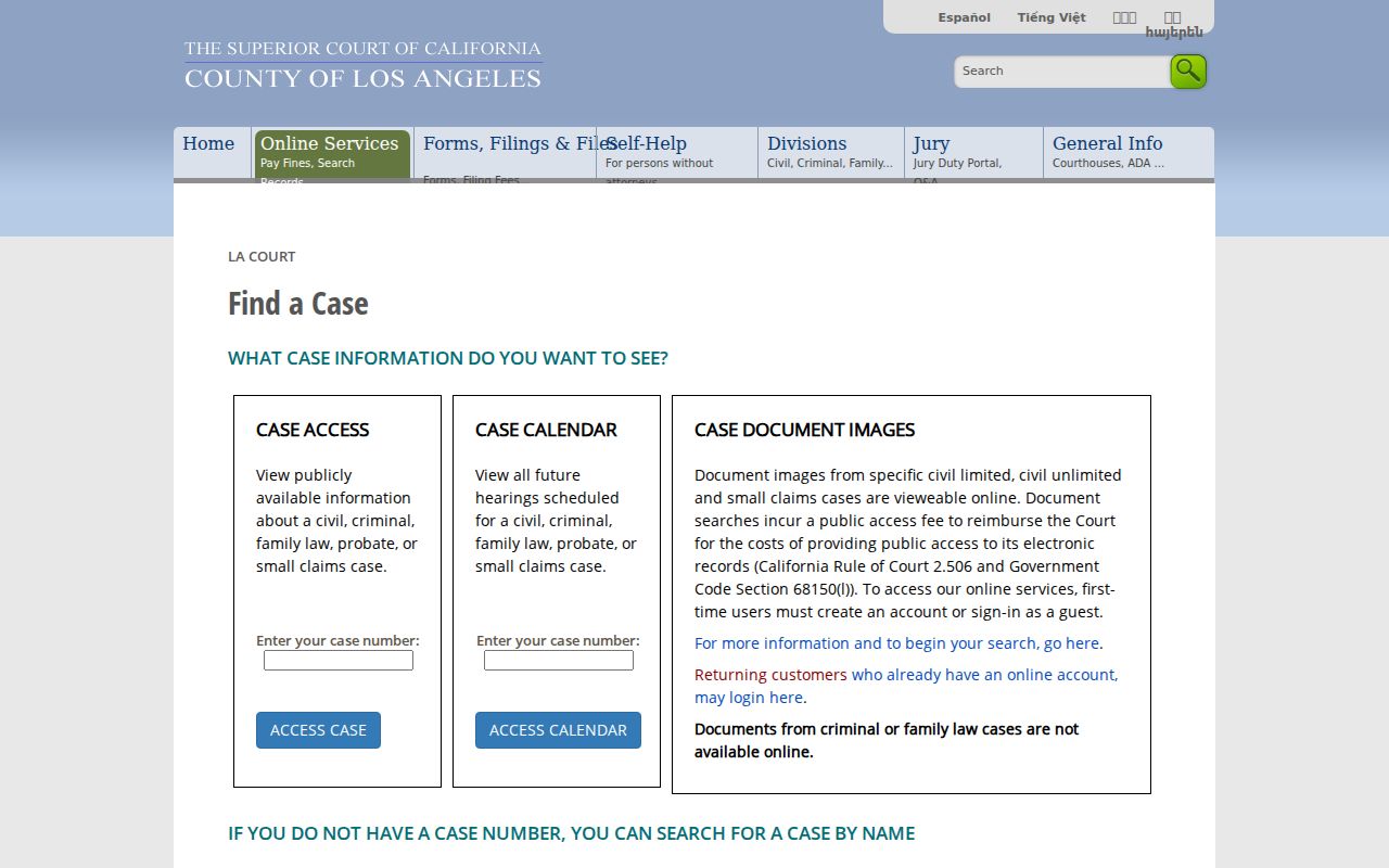 Bellflower residents directory county court search