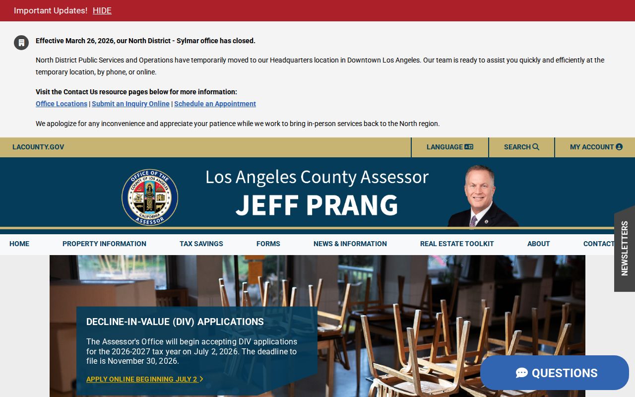 Bellflower past residents assessor owner data access